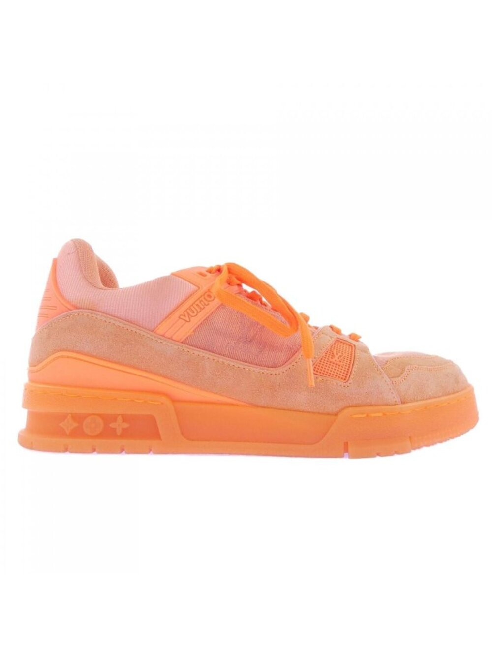 Louis Vuitton Monogram Denim LV Trainer Sneakers